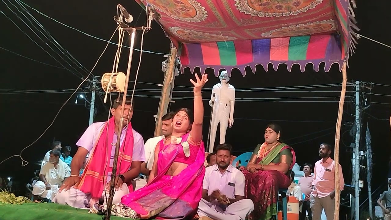 శ్రీకాంత్ యాదవ్ ఒగ్గు కథలు పెద్ద మల్లారెడ్డి గ్రామం, కామారెడ్డి జిల్లా, ఉగాది పండుగ రోజు...