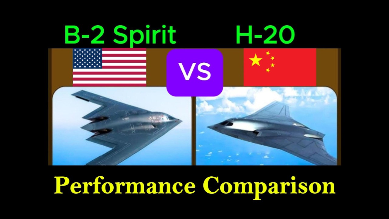 B2 Spirit (USA) Vs H-20 (China) - Stealth Bomber Comparison