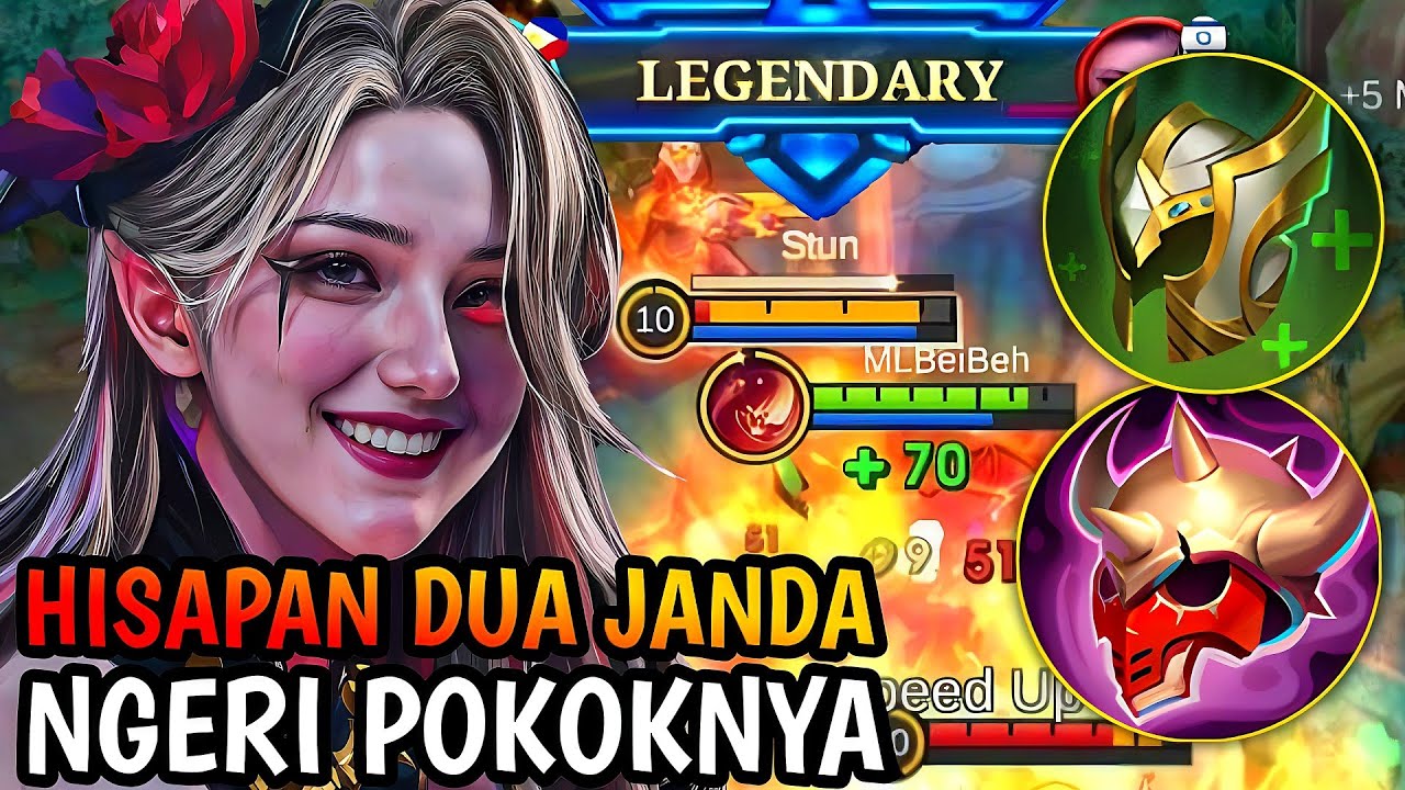 SUMPAH META PASUKAN PARA JANDA EMANG GELOH! INI DIA CARMILA BUILD TERKUAT + ALICE BUFF| MLBB