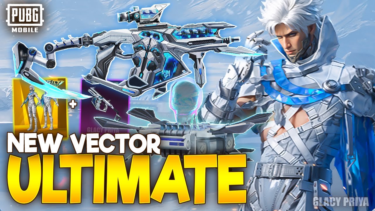 Открытие нового ящика Cryonix Wraith Ultimate | Absolute Zero Vector | New Vector PUBG MOBILE | BGMI