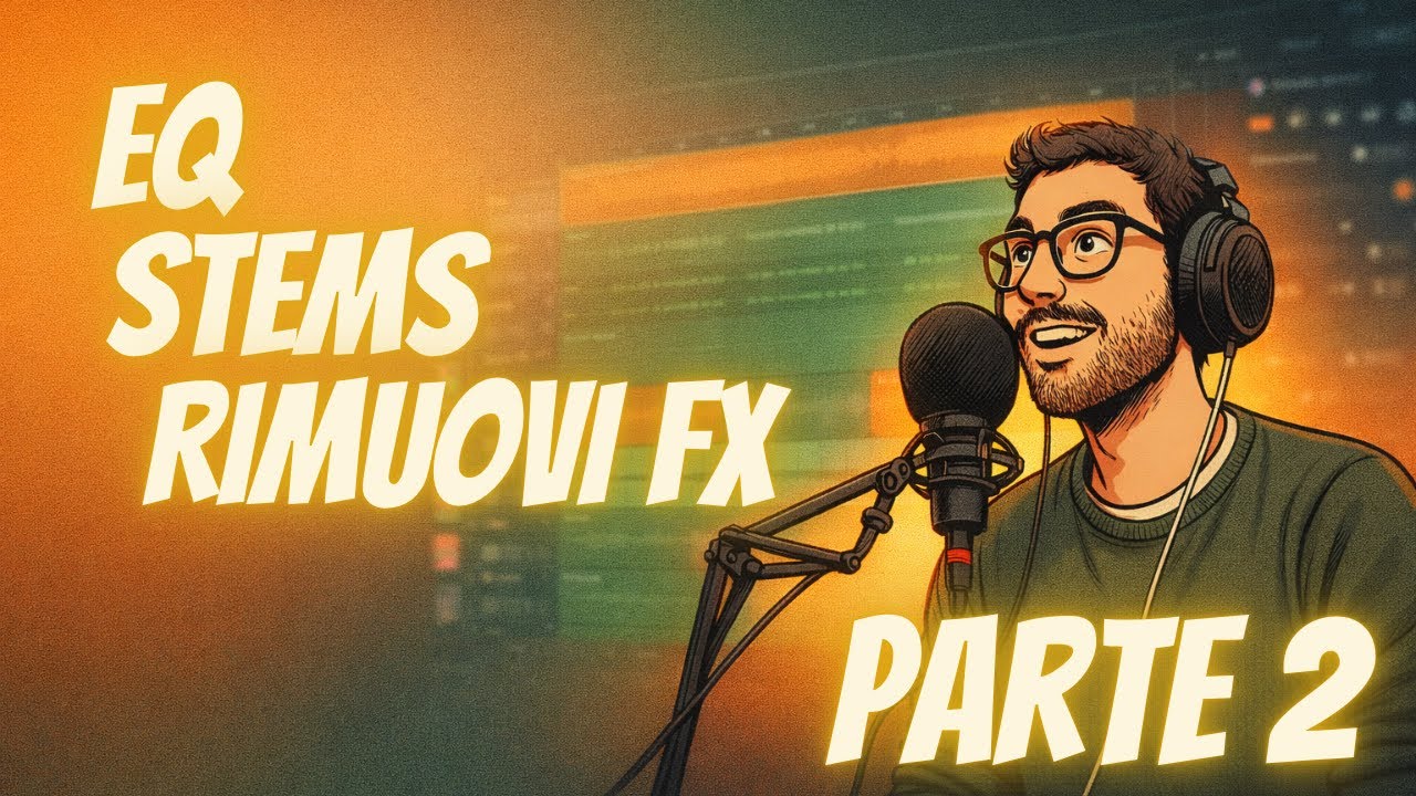 SUNO STUDIO: lavorare sugli STEMS (EQ, FX, pannello)