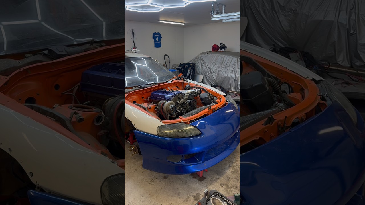 V MOUNT COOLERS on TOYOTA SOARER?!  