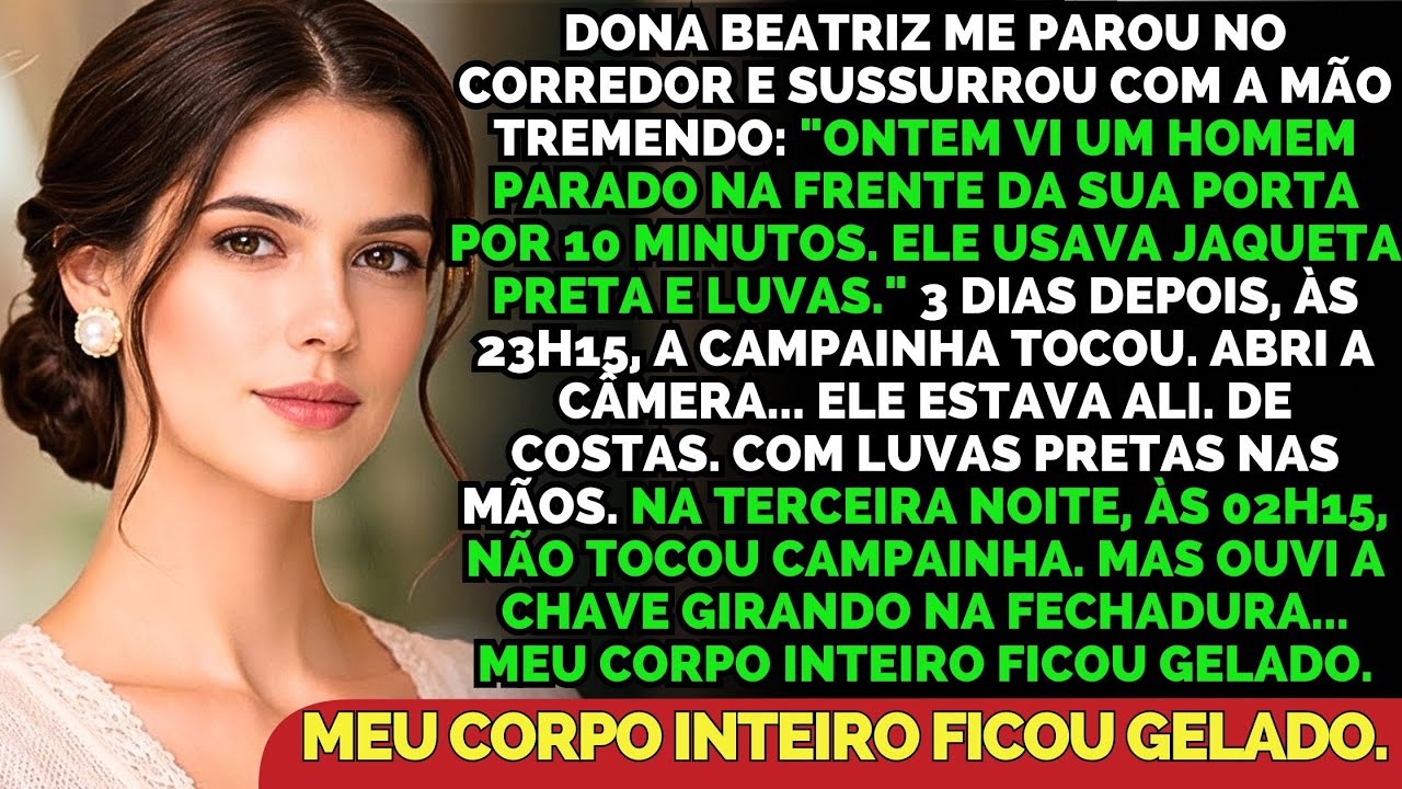 Às 23h15, A Campainha Tocou... Olhei A Câmera E Ele Estava De Costas. Na Terceira Noite, Ouvi A...