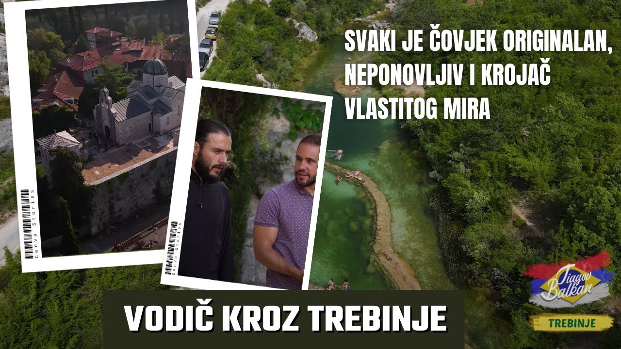 Oaza UKUSA i MIRA koju skriva manastir TVRDOŠ | TREBINJE | TIAGOV BALKAN Ep 35
