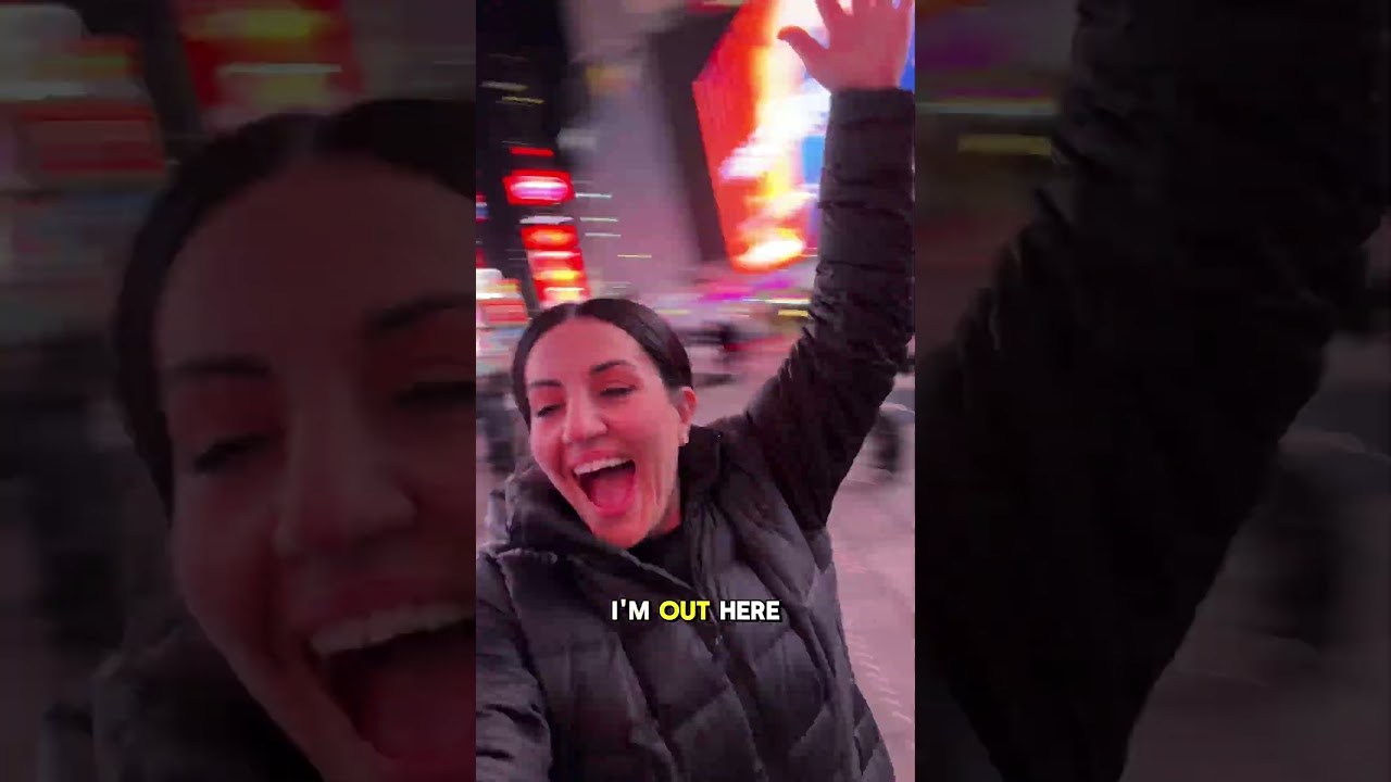 Culture Shock Hit Me HARD in Times Square! 😂