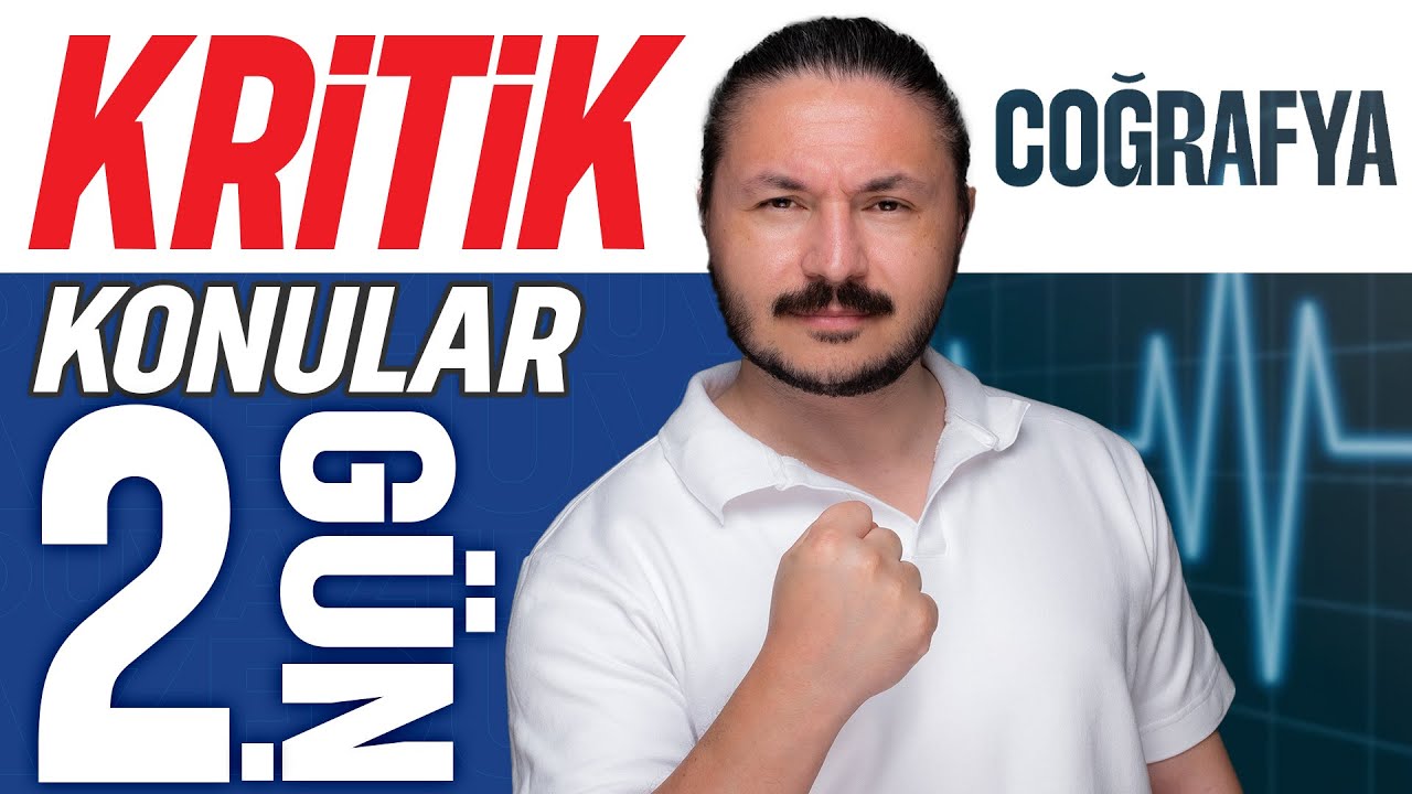 TYT Coğrafya kritik konular kampı | 2026 - 2027 | 12 G&Uuml;NDE (G&Uuml;N2 B&ouml;lgeler Konu Anlatım)