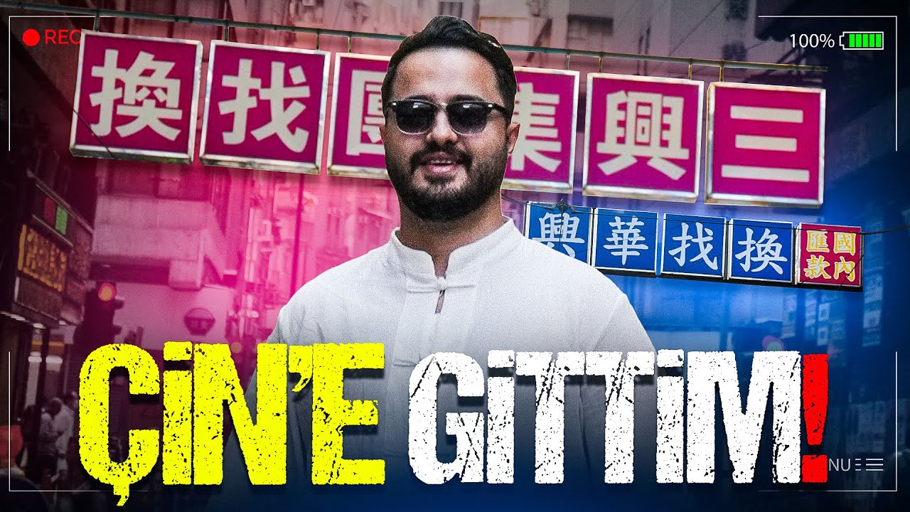 PUBG MOBİLE' IN KURULDUĞU ÜLKE ÇİN E GİTTİM! HONG KONG VLOG!