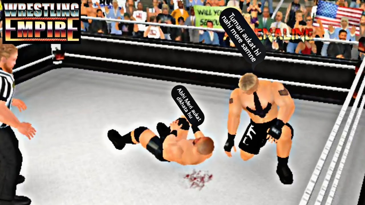 Brock Lesnar ended Austin Theory's career | Wrestling Empire 