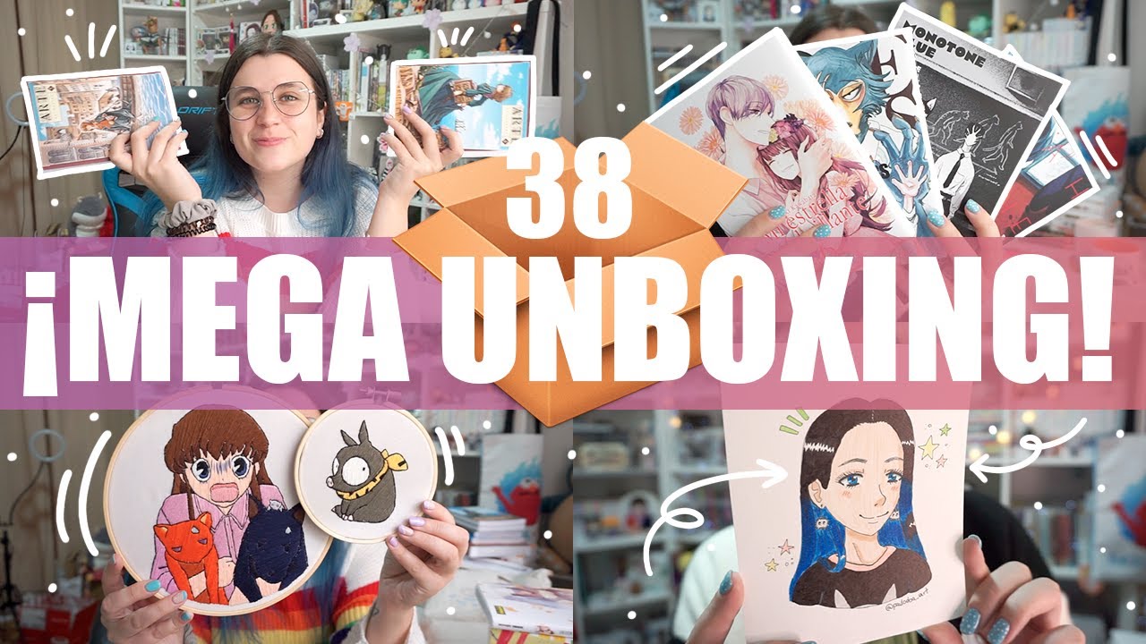 📦 ¡MEGA UNBOXING 38! | +28 Mangas nuevos, Artistas increíbles y ANSIA VIVA 📦