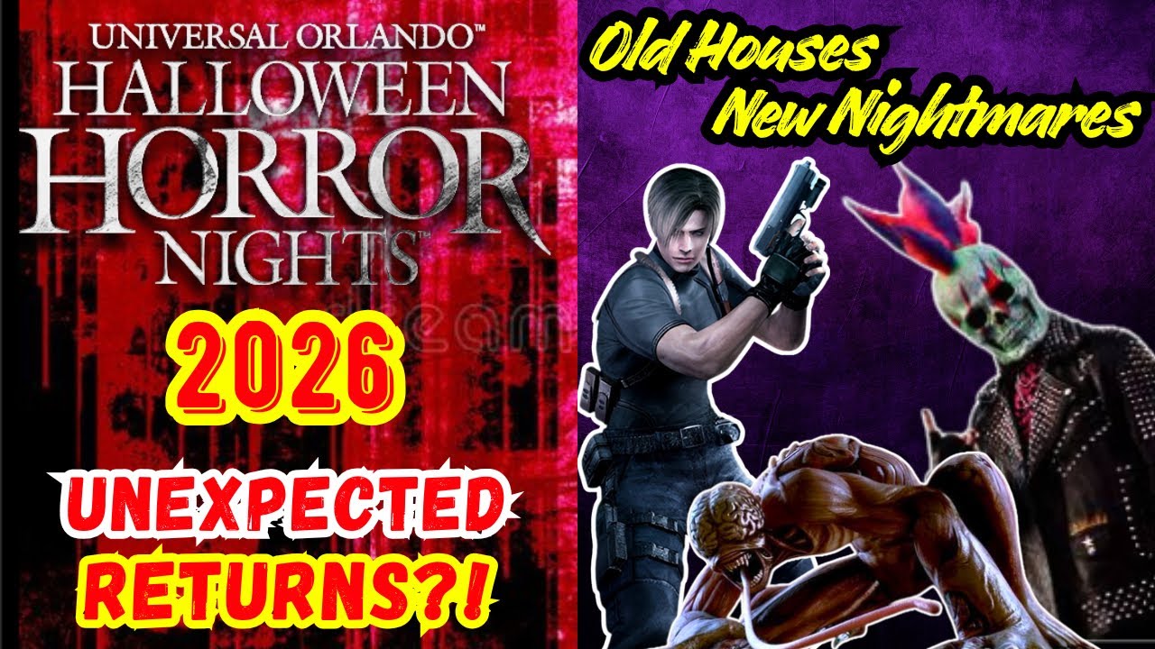 HHN 35 | Новые дома, о которых ходят слухи!! | Возвращение, которого никто не ожидал 😮 | Хэллоуин...