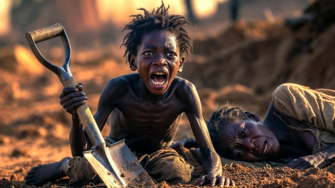Eles o obrigaram a enterrar a mãe escrava viva... mas o menino fez algo que ninguém esperava