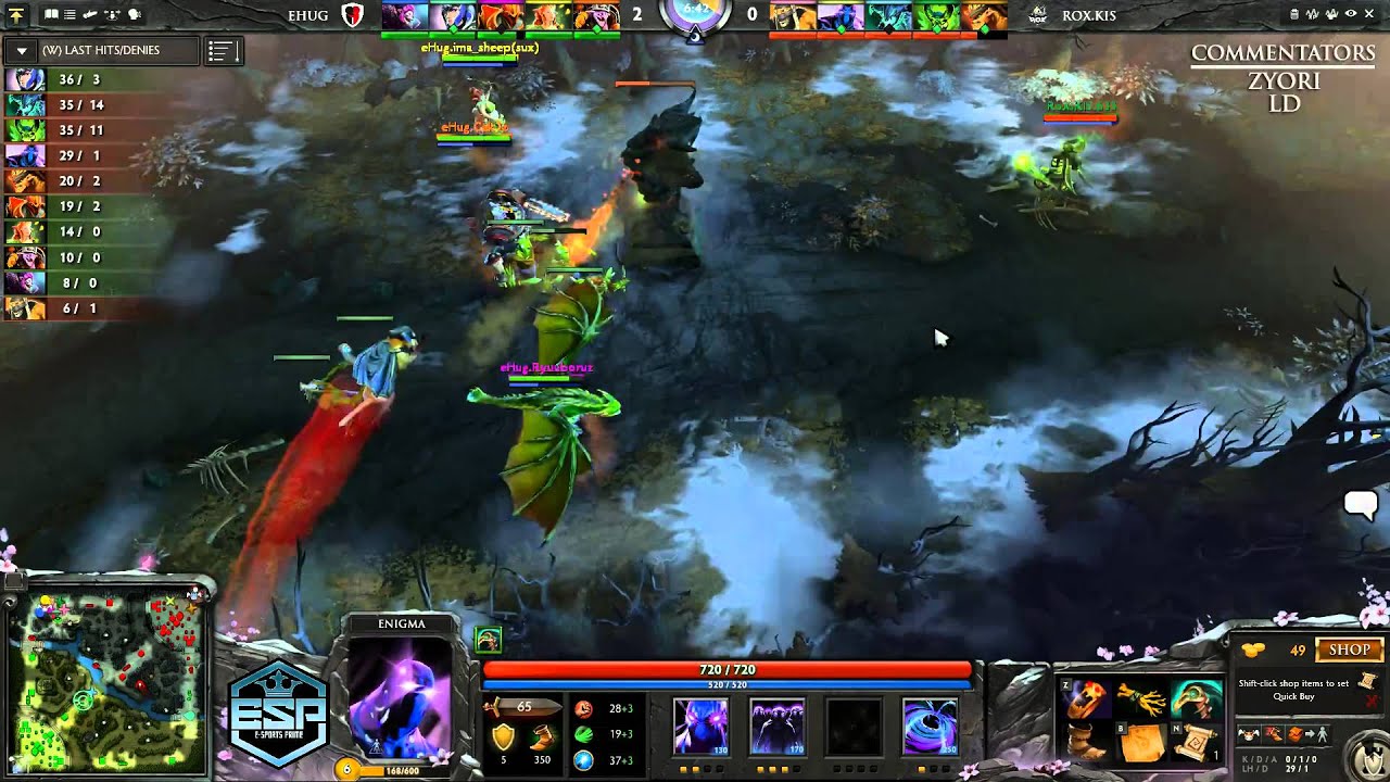 RoX.KIS vs eHug (ESPrime Shock Therapy - LB Round 1)