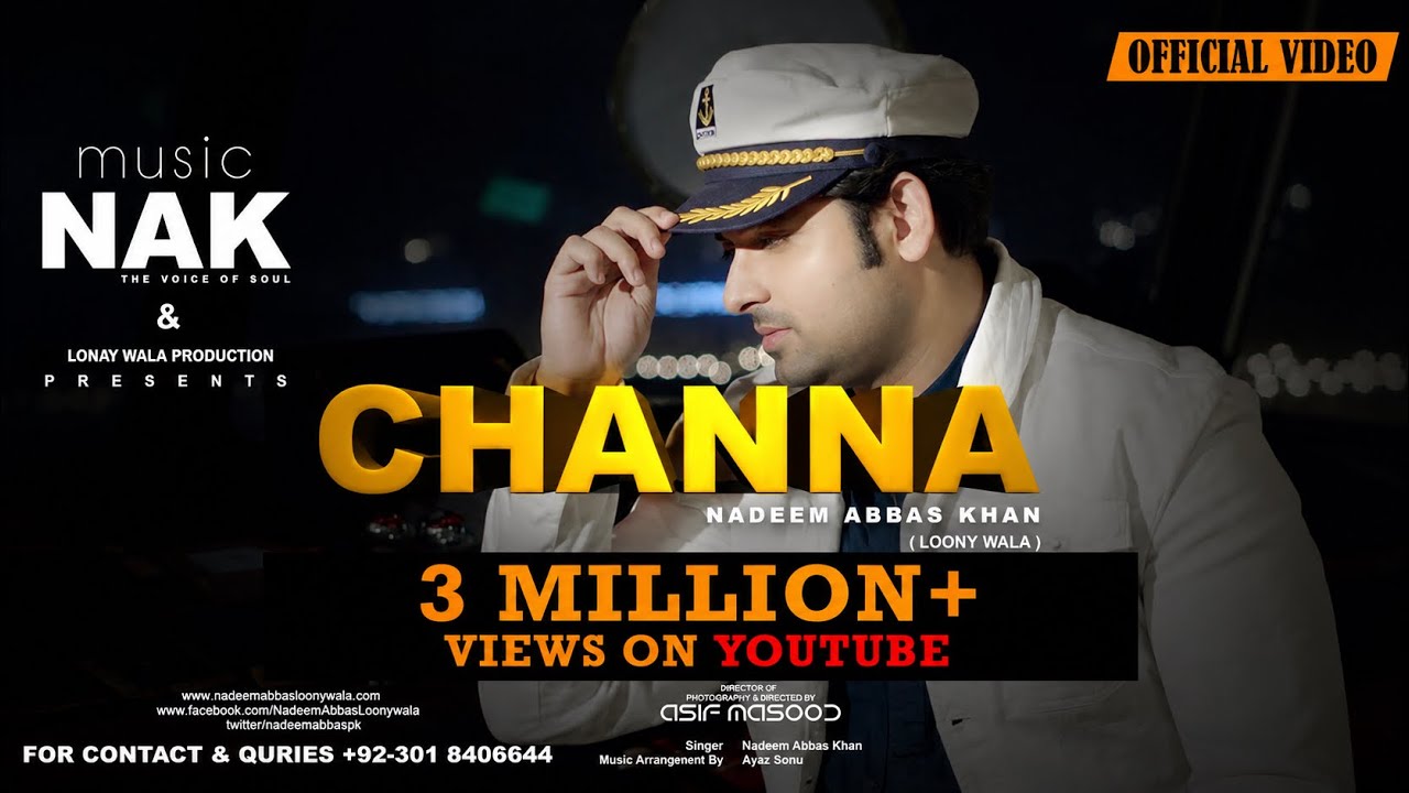 Channa Kithan Guzari A Raat Ve | tiktok viral song | kothy tapda tandor| Nadeem Abbas Lonay Wala