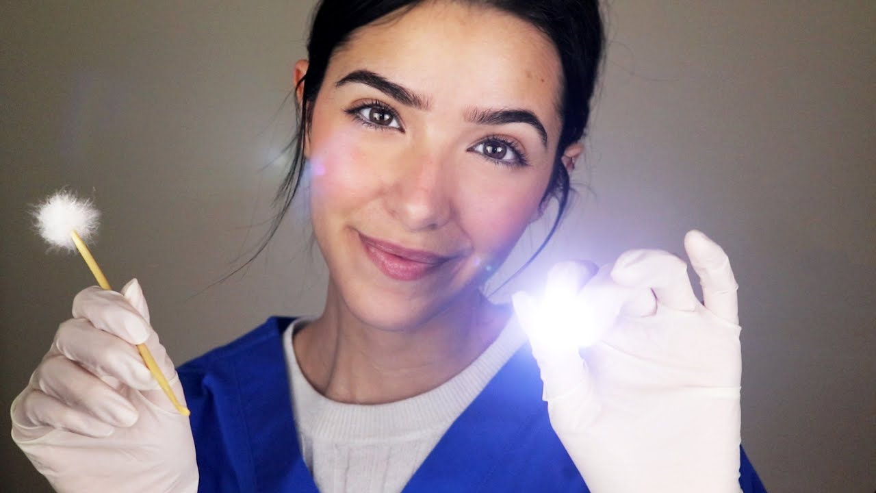 ASMR Medical Exam (Ear Cleaning, Scalp Exam, Eye Exam...)