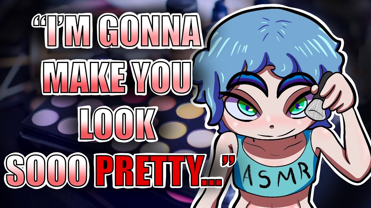[A4A] Relax While Your Femboy Friend Does Your Makeup | ASMR Roleplay | Brushing + Soft Speaking
