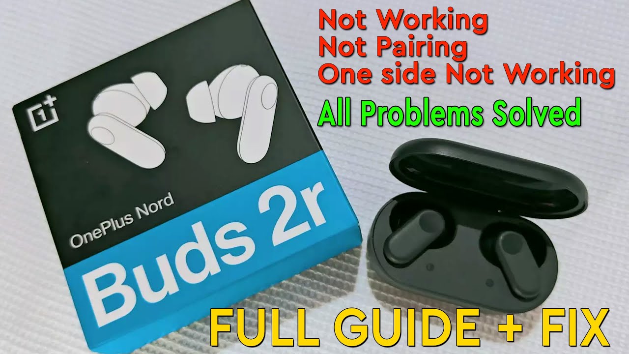 OnePlus Nord Buds 2r Not Working? FIX IT NOW! Reset 🔧 | Full Troubleshooting @technocharged811