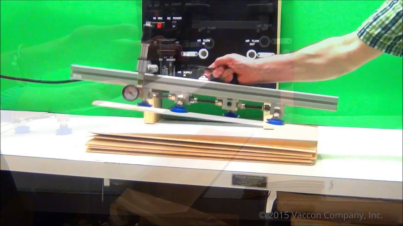 Vaccon Pick and Place - Wooden Slip Sheets for Brick Manufacturer - Variable Vacuum Pump (VDF 250)