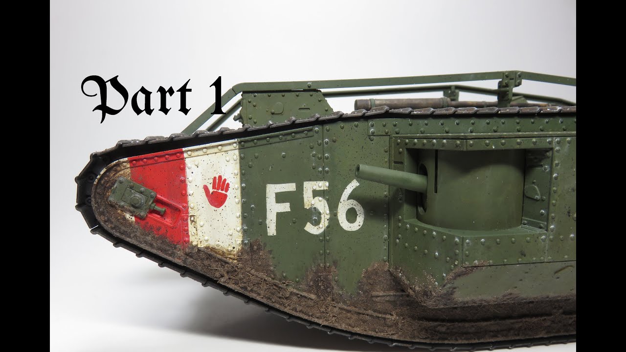Tamiya 1:35 Male Mk IV Tank - Part 1