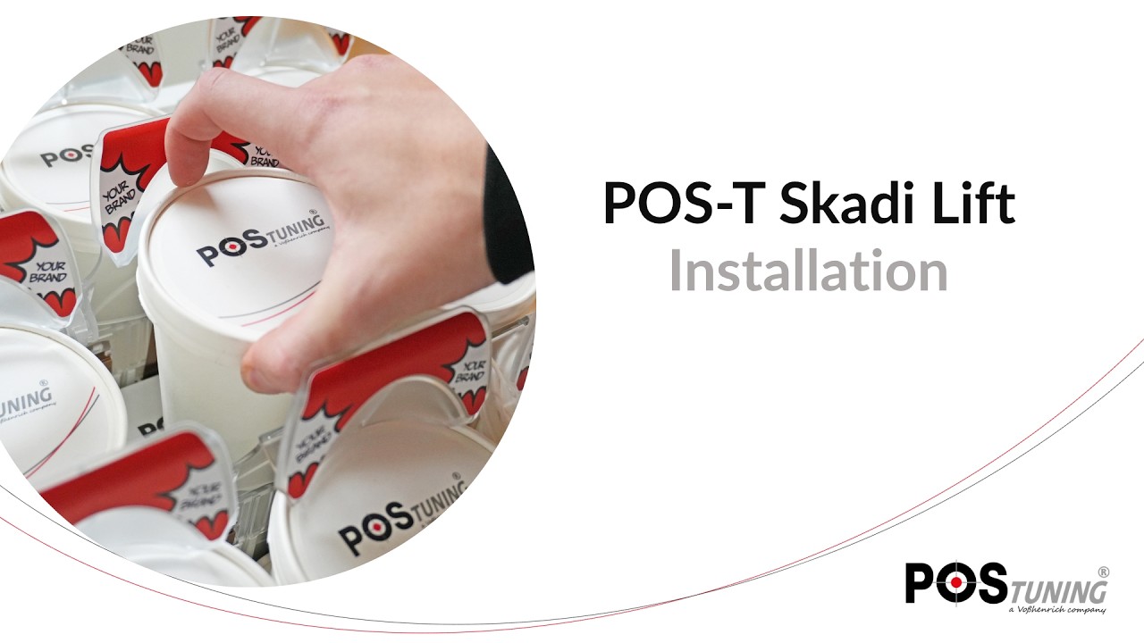 POS-T Skadi Lift for conical ice cream cups | POS TUNING