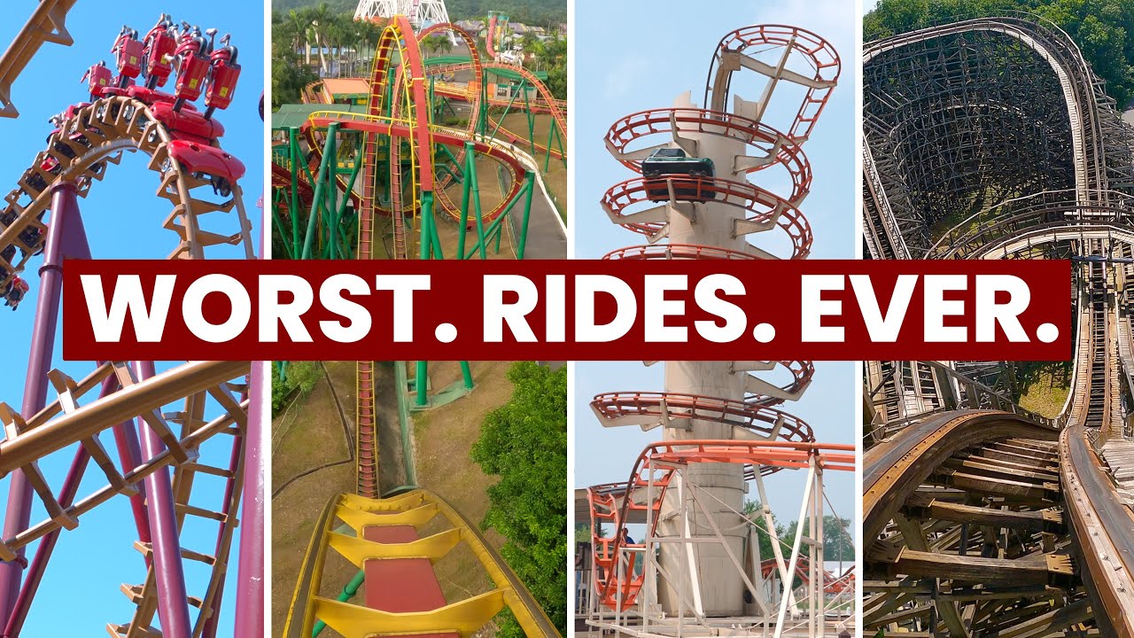 The WORST Roller Coasters We've Ever Ridden