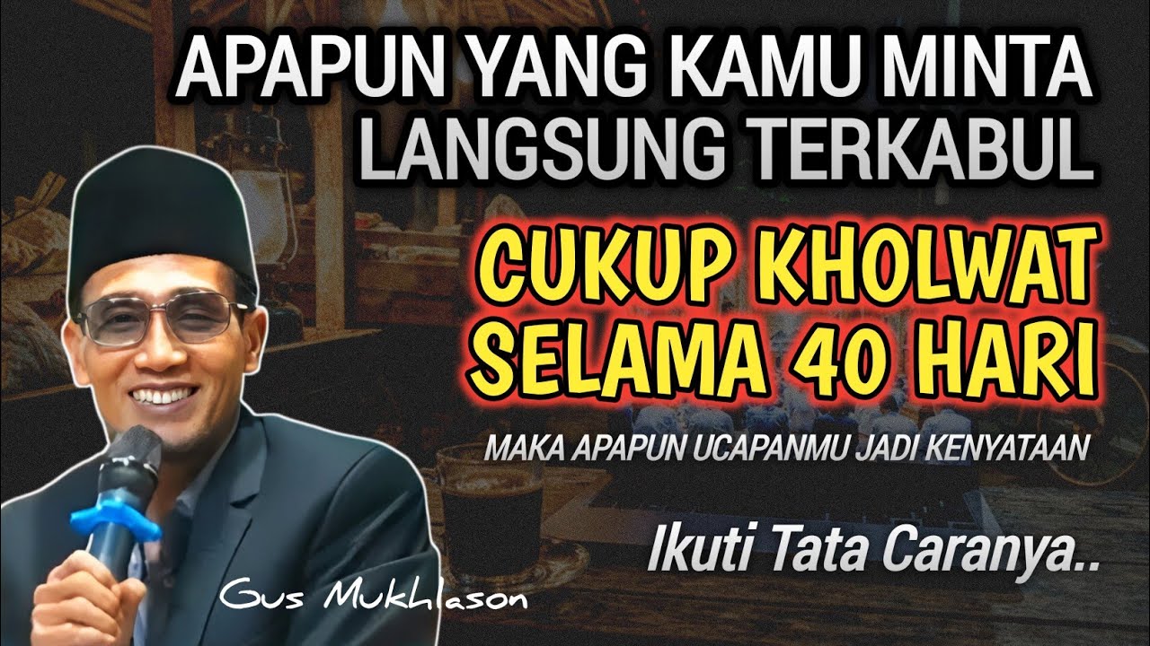 Bukan Semua Orang Siap! Ini Akibat Kholwat 40 Hari 40 Malam Tanpa Penjagaan Tauhid | Gus Son