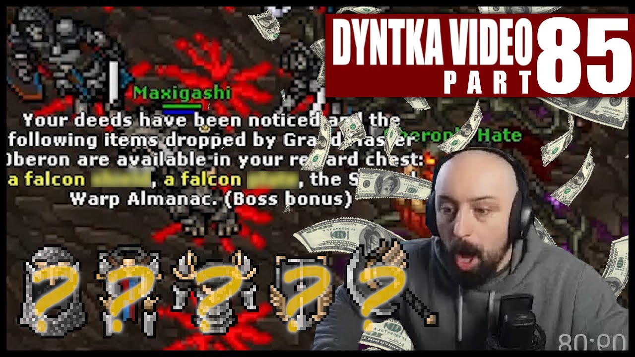 PODWÓJNY DROP Z OBERONA !!! | Tibia - Dyntka Video odc. 85
