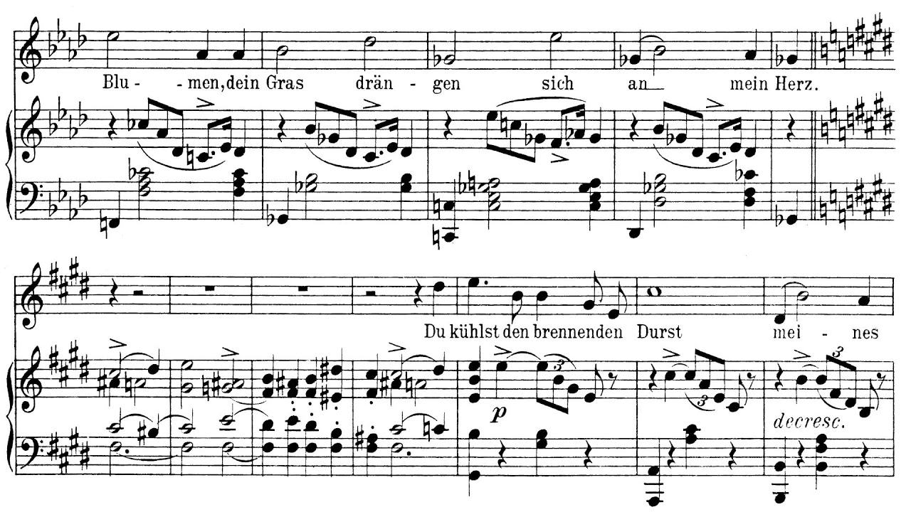 Ganymed(Schubert)가곡반주 Piano Accompaniment
