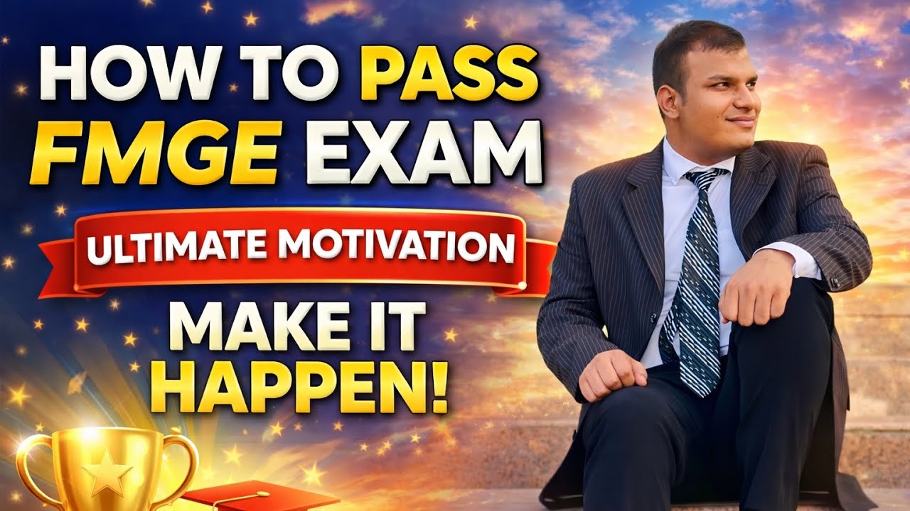 Good advice for fmge 2026 ? How to pass fmge ? #fmge #mbbs #medicalexam #inicet #neetpg 