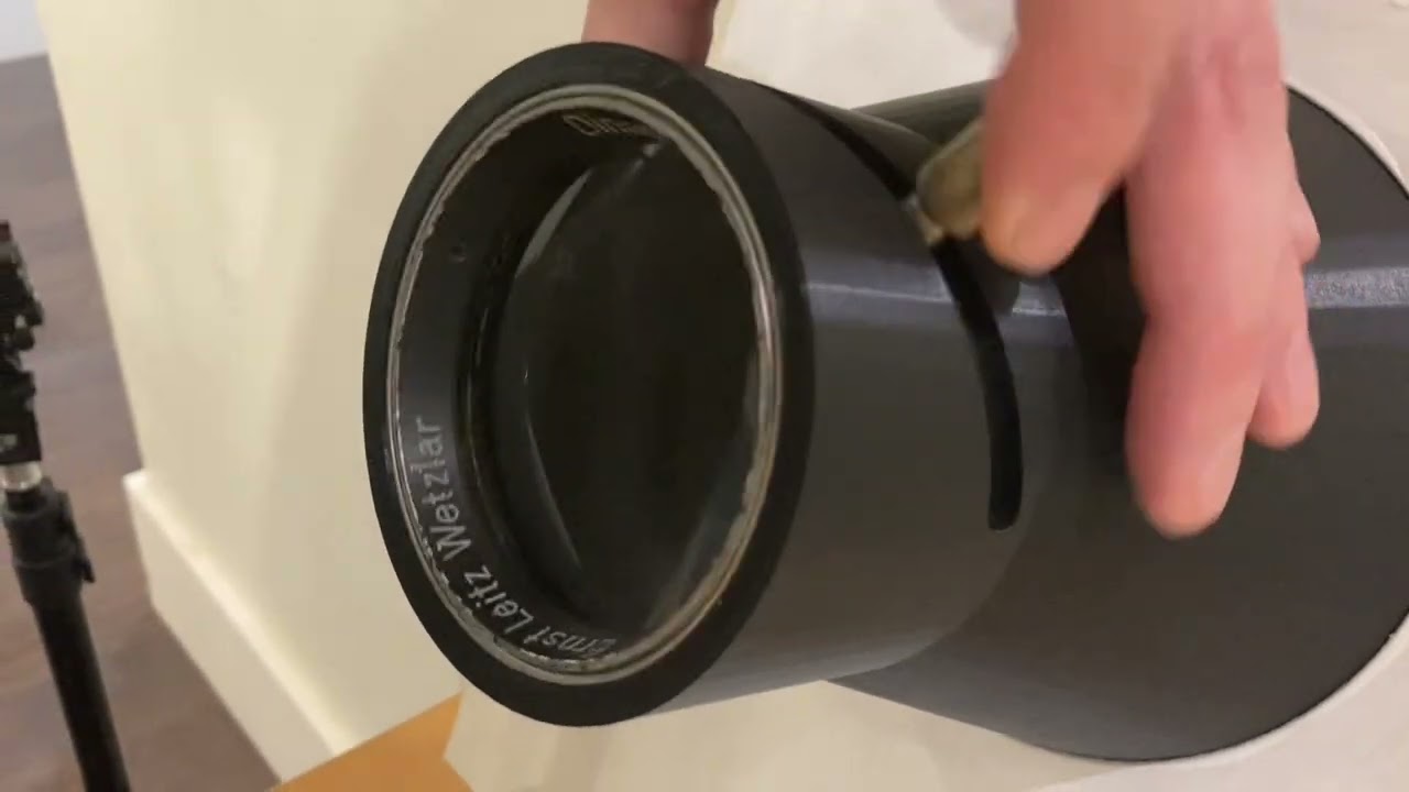 3D printed helicoid for 330mm Leitz lens.