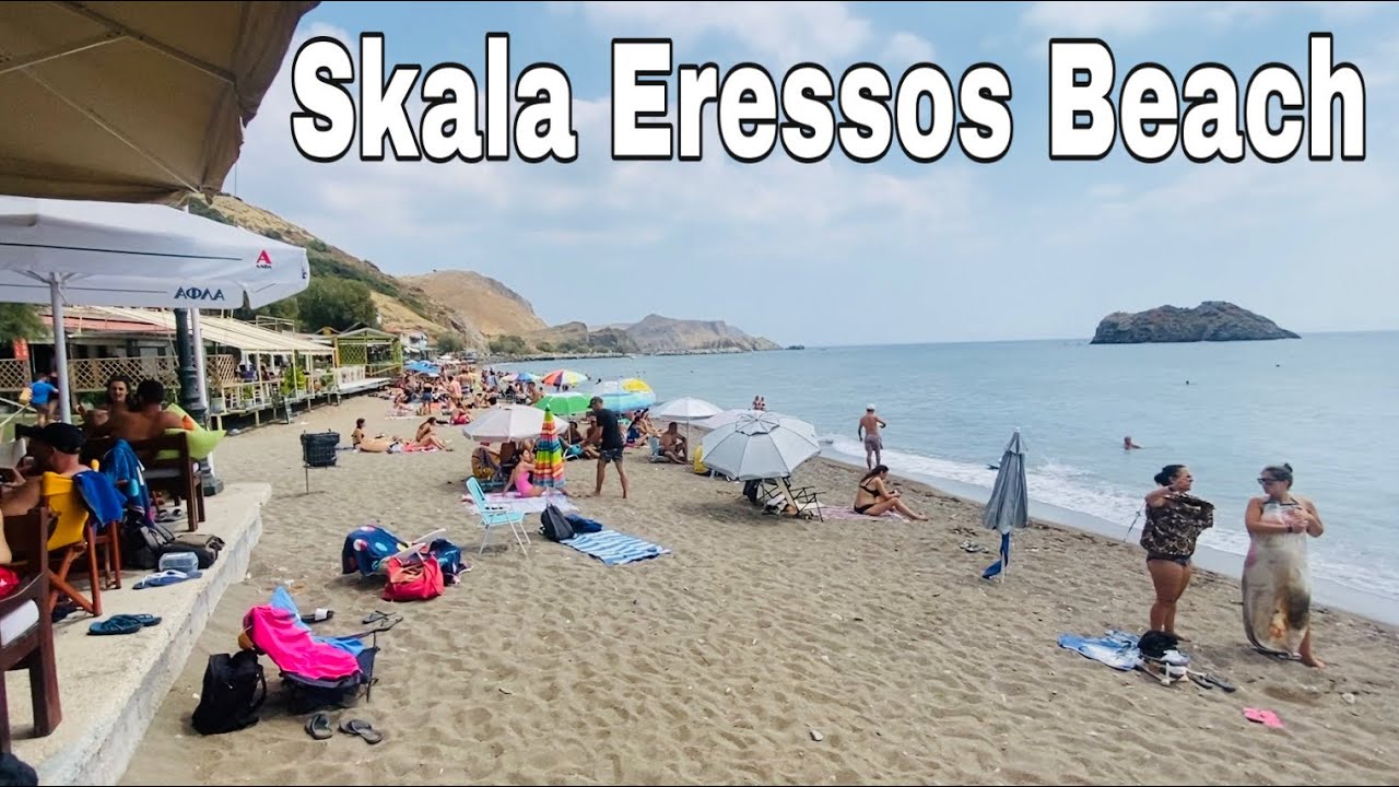 Skala Eressos Beach & The Turtles, Lesvos, Greece