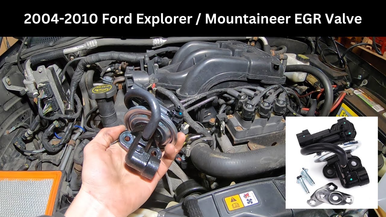Как заменить клапан EGR на Ford Explorer и Mercury Mountaineer 2004–2010 годов выпуска