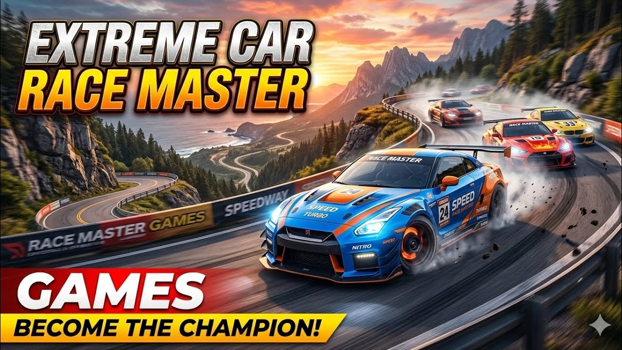 Extreme Car Race Master is an exciting mobile racing game where players drive powerfu game play 