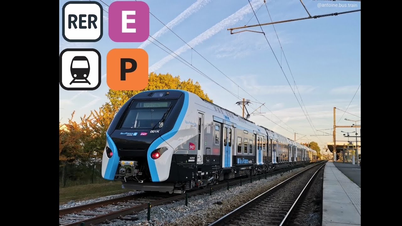 RER E CHELLES GOURNAY NG, Z22500, INOUI ET TGV ALLEMAND