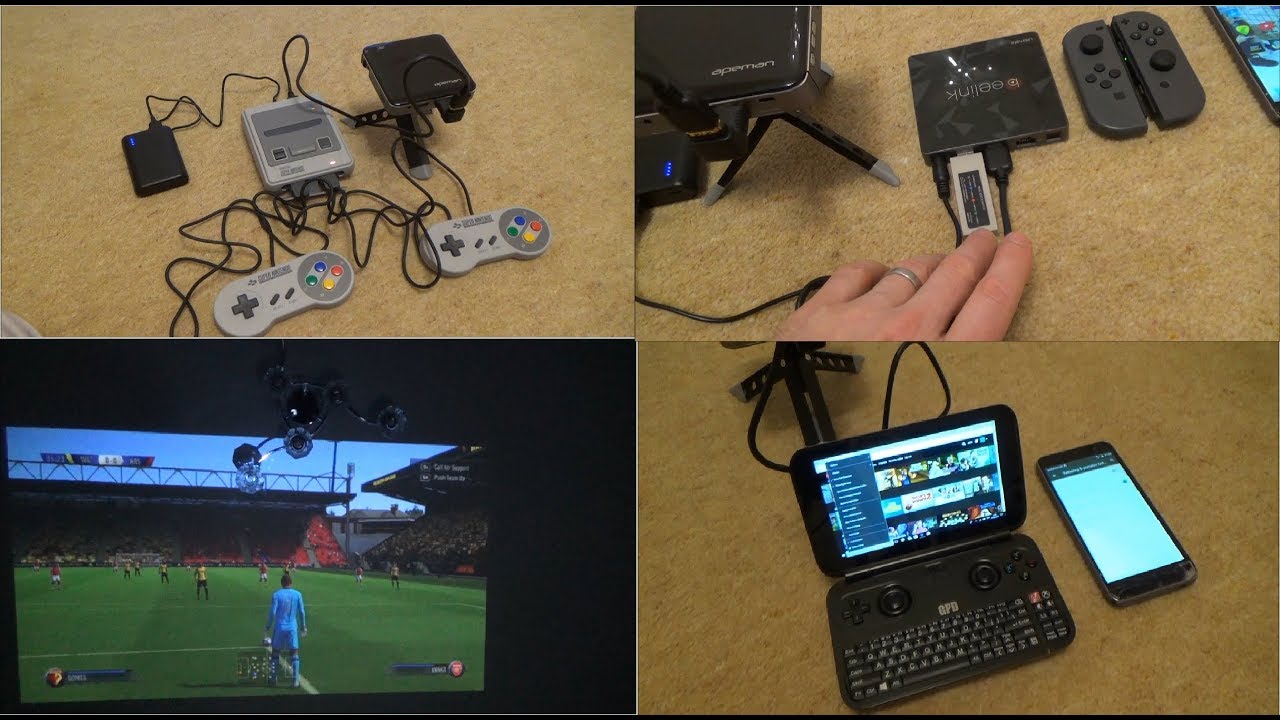 'Good things come in SMALL Packages'- Miniature Portable Tech for Cinema/Gaming while Camping