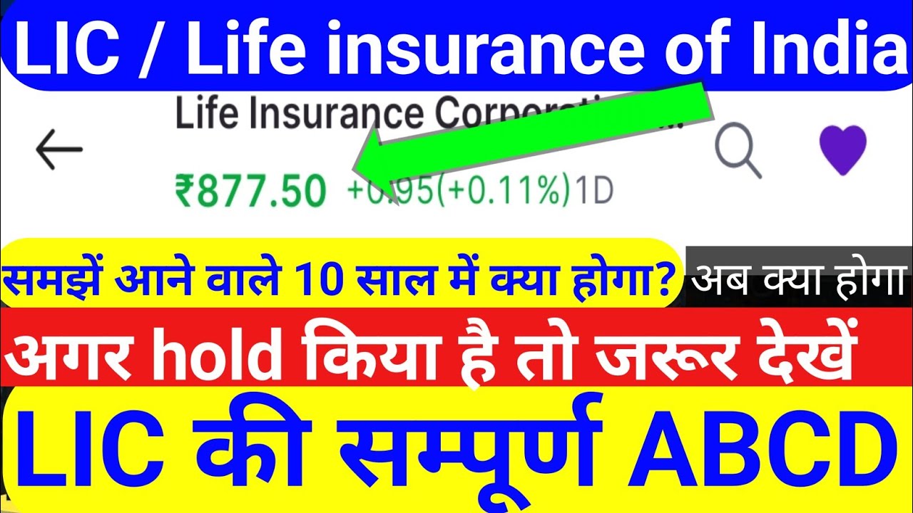 LIC Life Insurance Ltd | Share Price | Future Growth & Investment Guide । शेयर मार्केट Analysis 2025