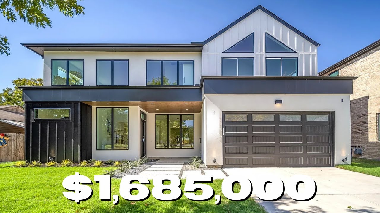 TOUR A $1.6M TRANSITIONAL HOME | Texas Real Estate | Dallas Realtor | MIDWAY HOLLOW