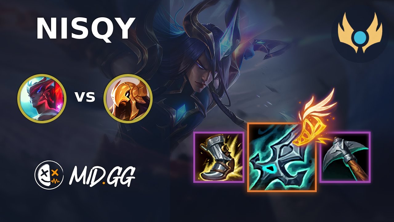 MID.GG: [ Nisqy ] Yone MID vs Azir | EUW CHALLENGER | LOL Season 2025