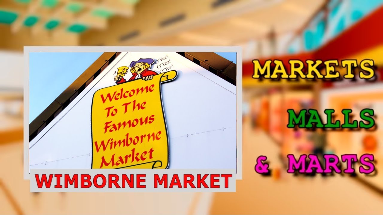 Markets, Malls and Marts Travel Blog: Wimborne Market