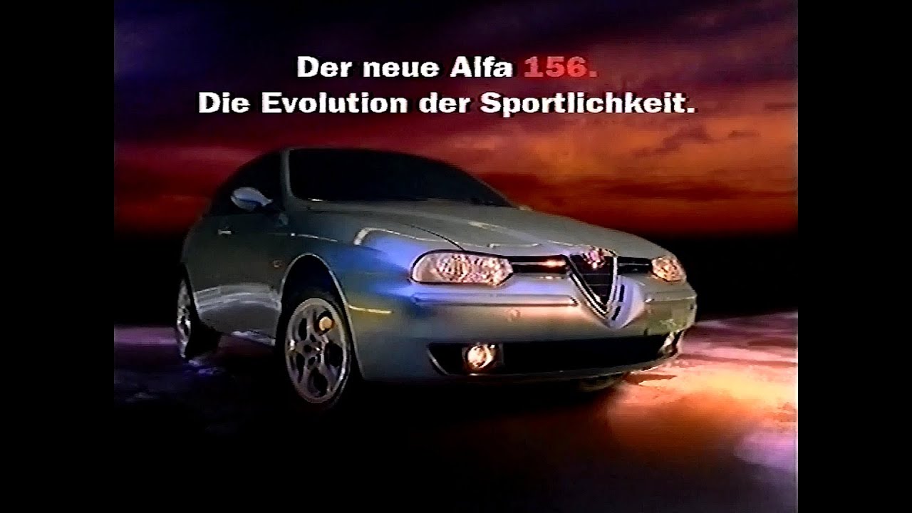 Alfa Romeo 156 Werbung 2002