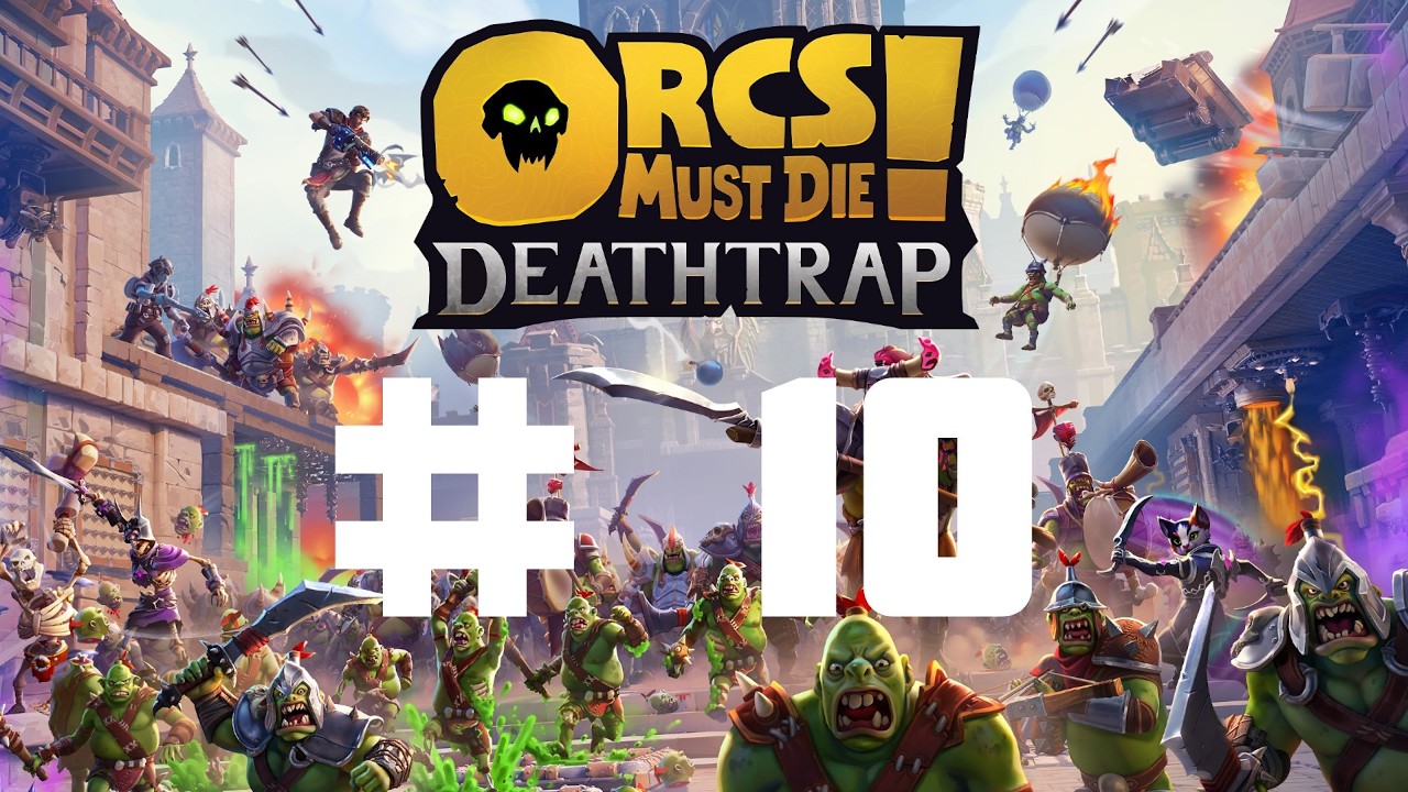Orcs Must Die! Deathtrap Кооператив Прохождение #10