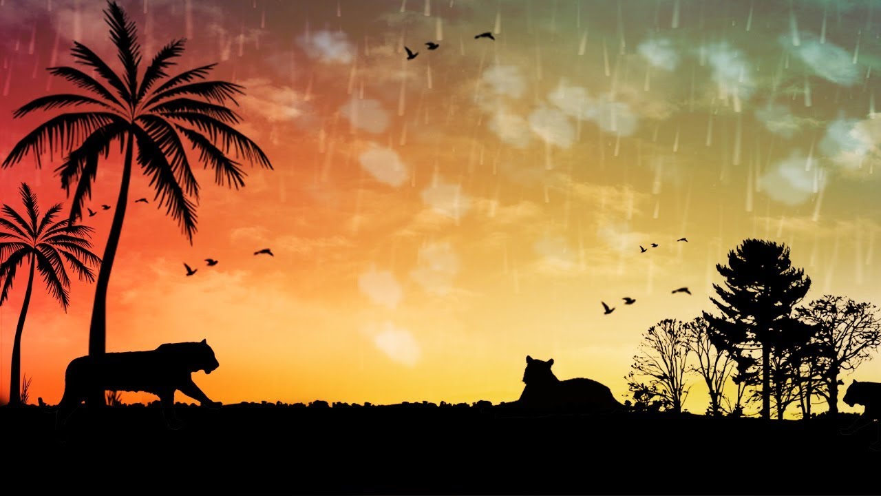 Photoshop Tutorial : Landscape Design Photoshop Tutorial | Brush Tool |