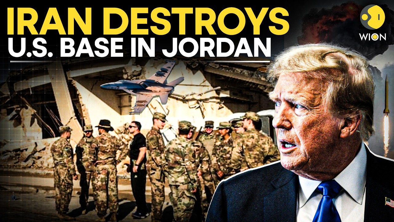 US-Iran War LIVE: Iran's TERRIFYING Missiles Hit US Targets In Jordan; West Asia War Expands | WION