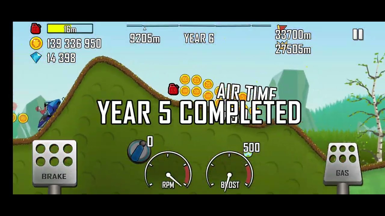 Hill Climb Racing - Snowmobile/Seasons 34287m (WR)