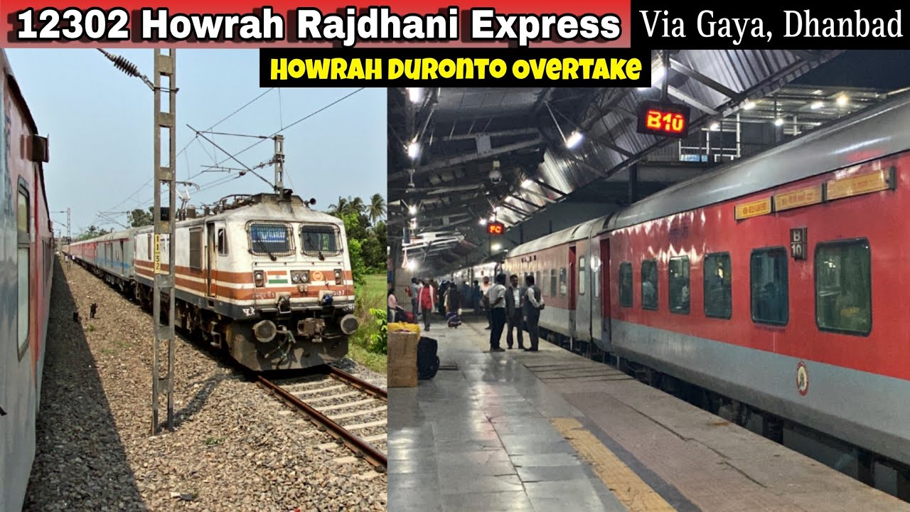 12302 Howrah Rajdhani Express | A Complete Journey in AC three tier “Linens and Curtains are back”
