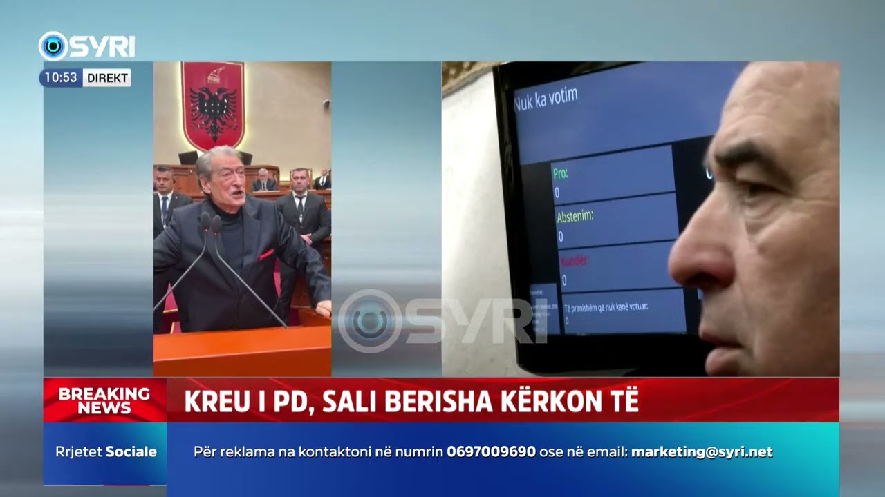 Berisha: Do votoni kokëvarur që Lubia të shkojë në burg! Koha e diktatorëve ka ikur