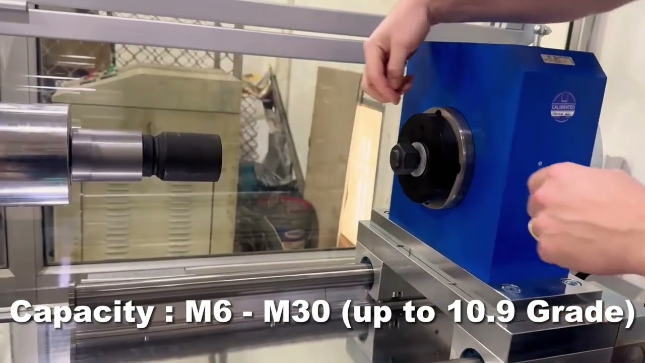 Coefficient of Friction Testing at Mitter Fasteners | Test GmbH Machine In Action