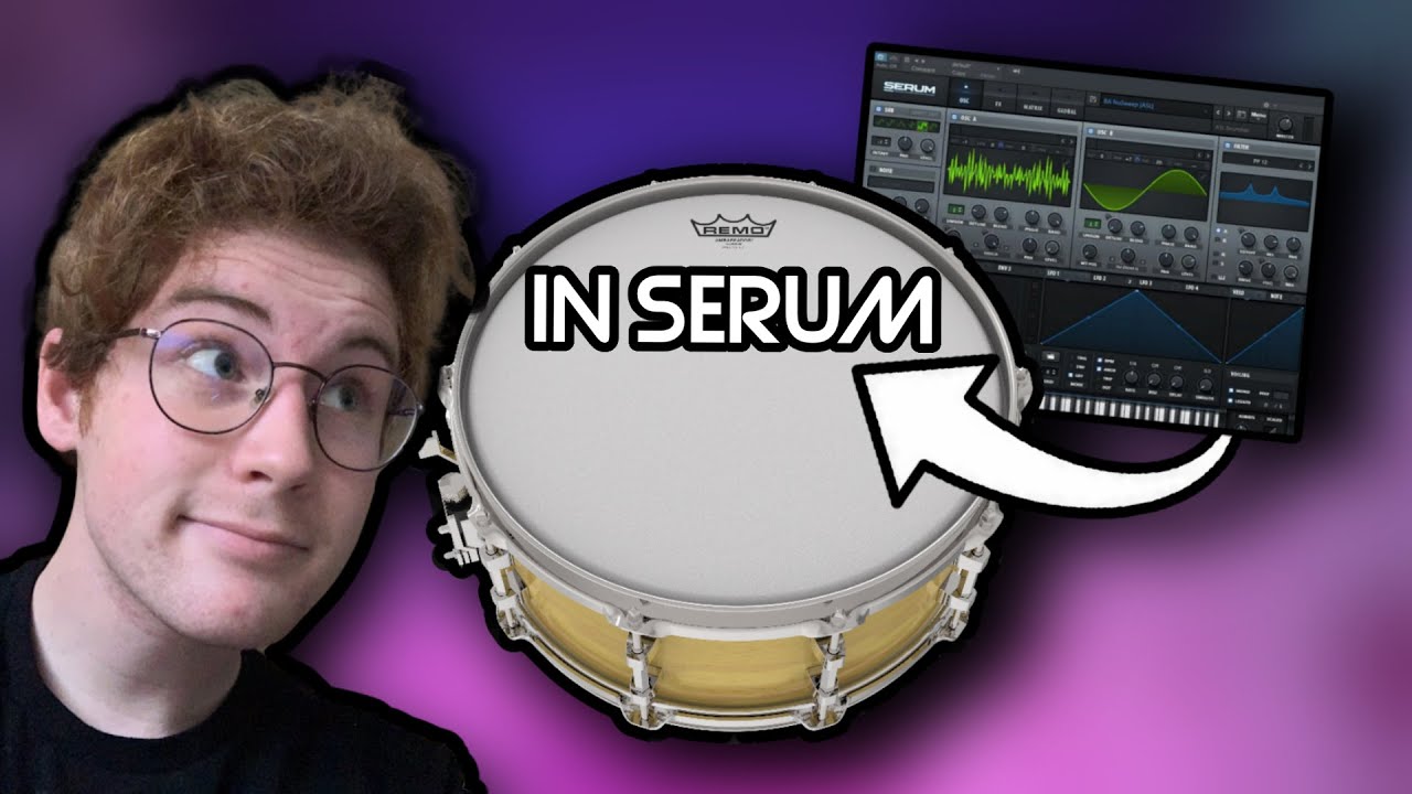 HOW TO make DRUMS in SERUM