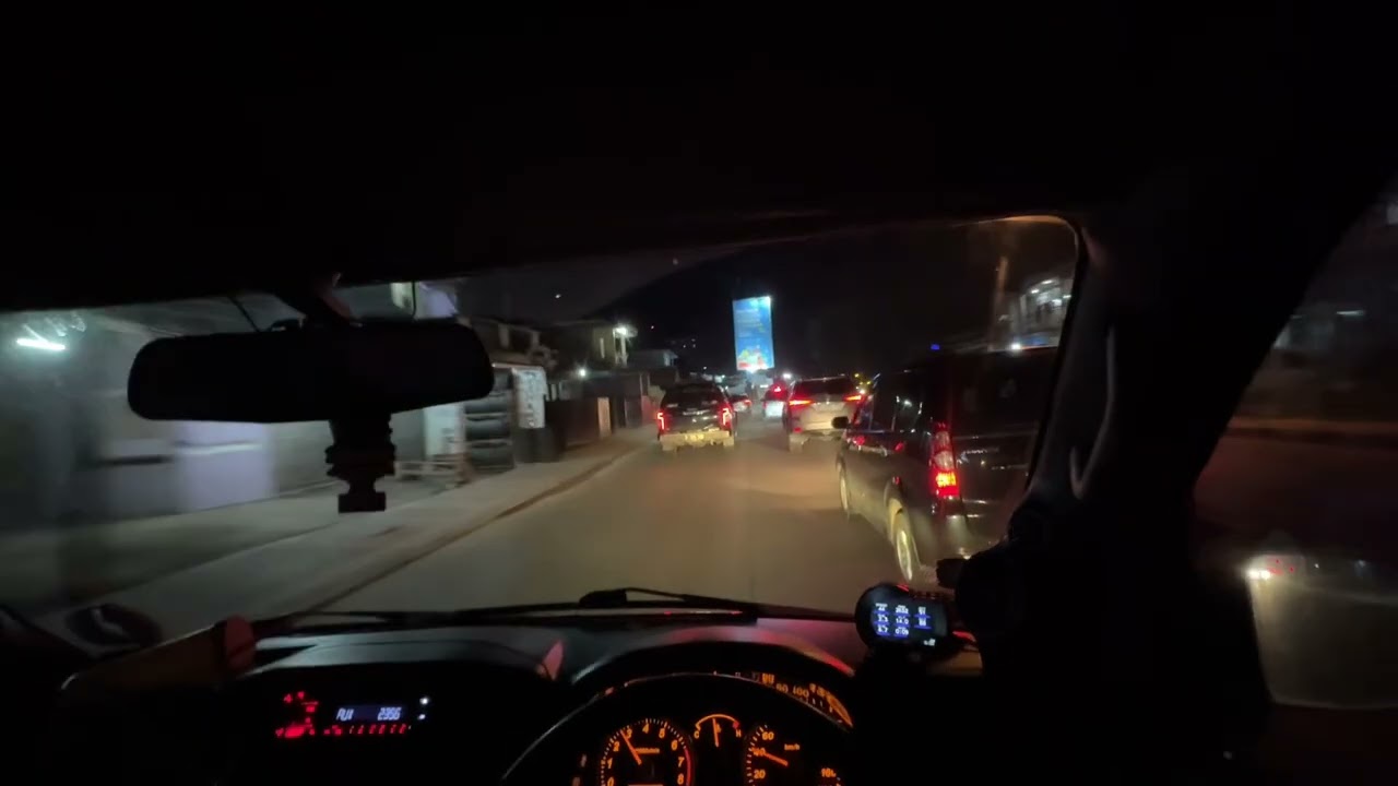Daihatsu Granmax Blind Van 2013 - POV Night Drive #carvlog #daihatsu #granmax #daihatsugrandmax 
