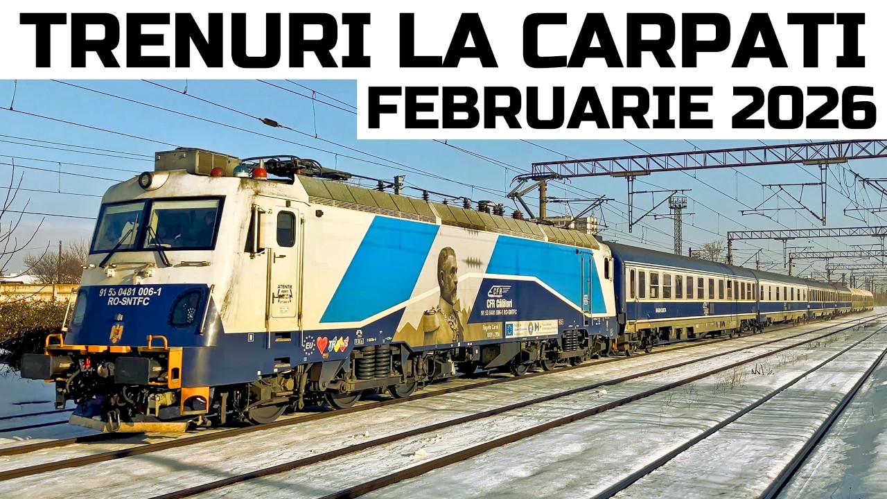 50 de trenuri cu show de goarne in iarna la halta Carpati-Bucharest Trainspotting-Schneezugfestival