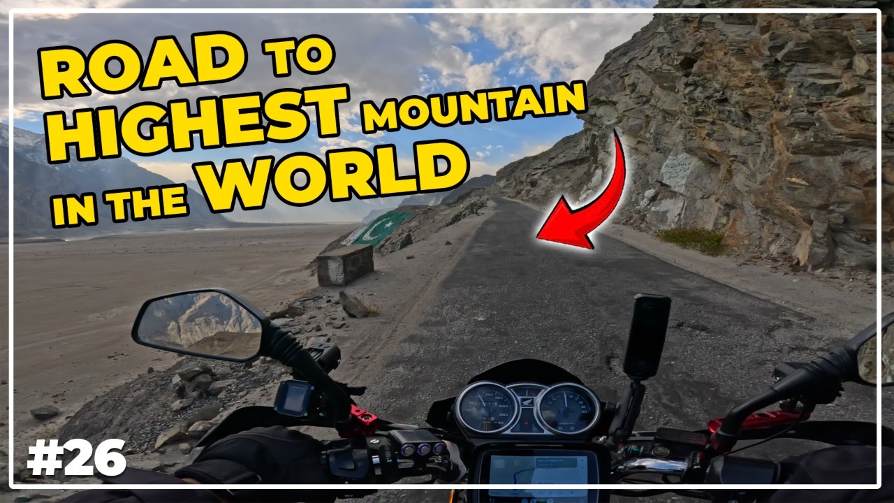 Road to K2 | Shigar Valley Blind Lake Sarfaranga Cold Desert Bike Travel Vlog | Story 26 Ammar Biker